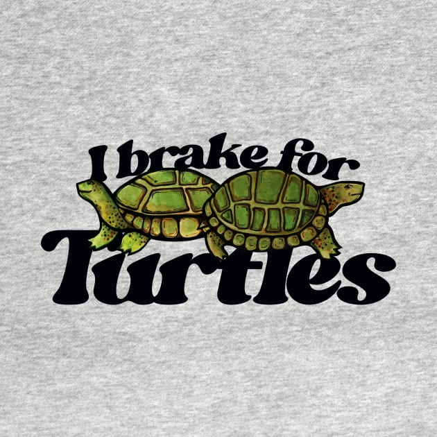 I Brake For Turtles Turtely Twins by bubbsnugg